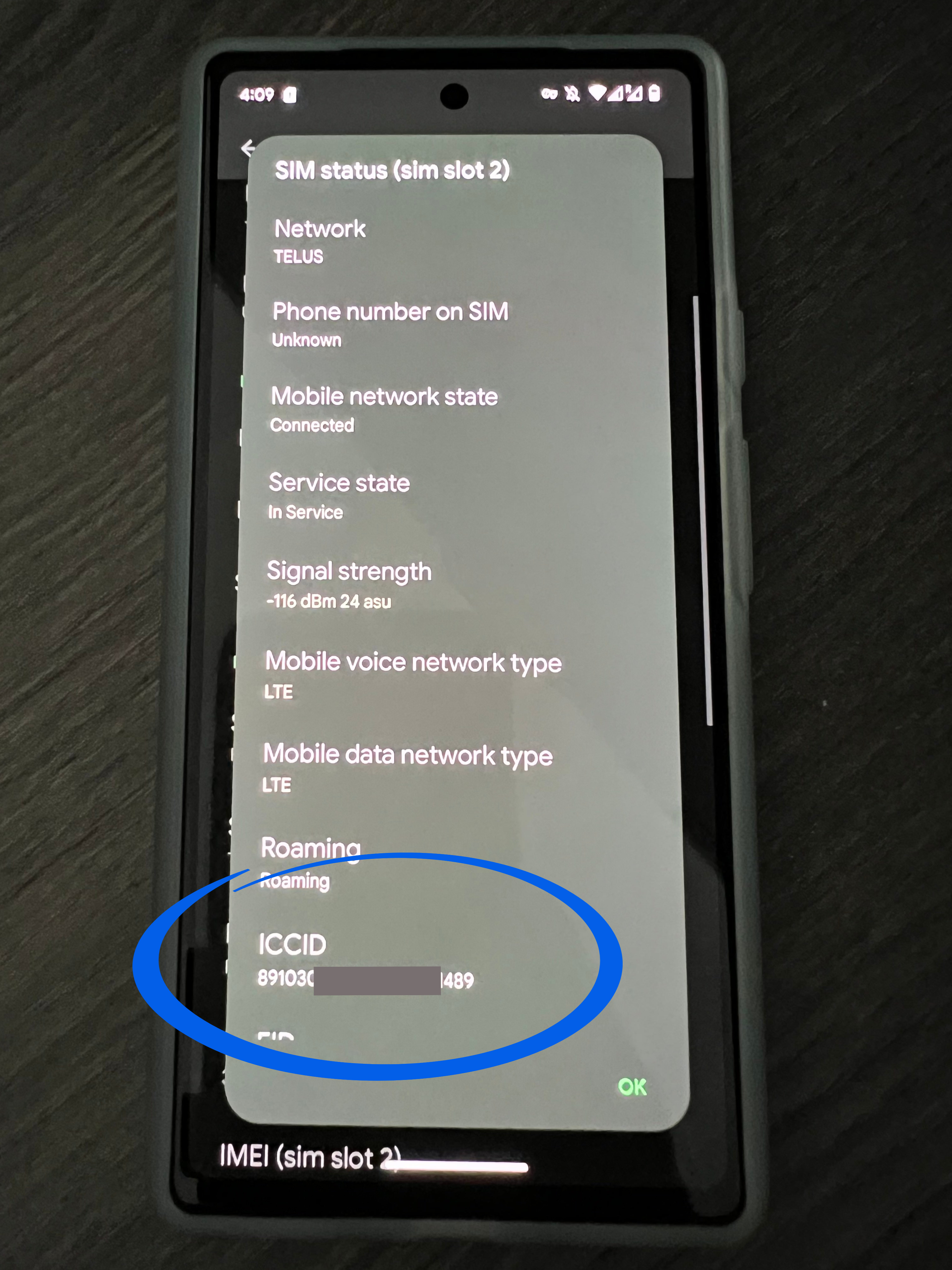 How do I find my ICCID? aloSIM Support