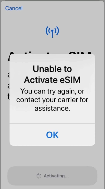 Impossibile attivare la eSIM.png