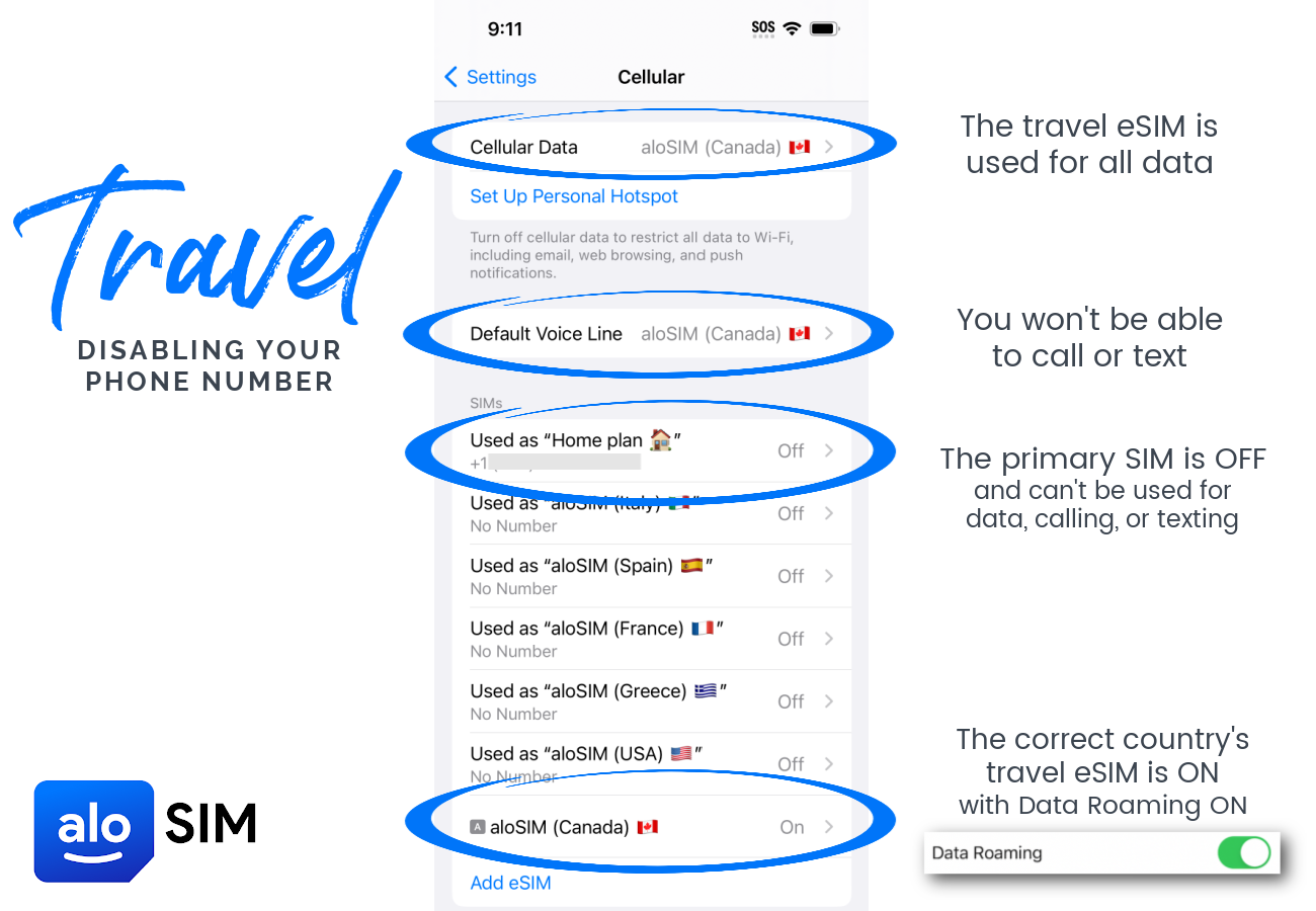 Impostazioni dati cellulare eSIM per VIAGGIARE CON IL TELEFONO SPENTO.png